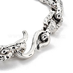 Retro-Legierungskabelkettenarmbänder für Damen und Herren&nbsp;BJEW-L684-005AS