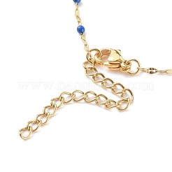 Cavigliere a catena con maglie in acciaio inossidabile 304 placcate sotto vuoto in PVD&nbsp;AJEW-AN00435
