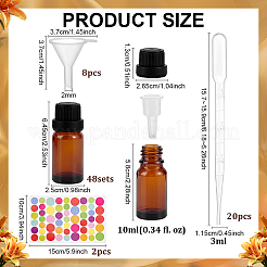 Bouteilles en verre&nbsp;AJEW-BC0009-84A