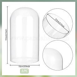 Cloche-Kuppelabdeckungen aus Glas&nbsp;GLAA-WH0057-07