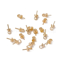 Messing Tasse Perle Heringe Kautionen Pin Anhänger&nbsp;KK-A171-19G