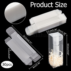 Transparente Kunststoff-PVC-Box Geschenkverpackung&nbsp;CON-WH0085-85B