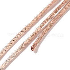 Cordones de cola de rata de satén de nailon&nbsp;NWIR-A003-21