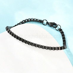 Bracelets à chaîne en acier inoxydable 304 pour femmes et hommes&nbsp;BJEW-H643-02EB
