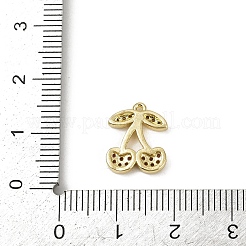 Colgante micropavé cubic zirconia de latón&nbsp;KK-M322-48G-04