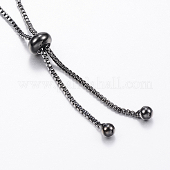 Verstellbare messing micro pave zirkonia bolo armbänder&nbsp;BJEW-F302-17