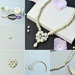 Umweltfreundliche runde Perlen aus gefärbtem Glasperlen&nbsp;HY-PH0001-3mm-RB080