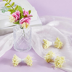 6 fascio di gesso con anima di fiori artificiali in cordino di cotone&nbsp;DIY-GF0014-10A