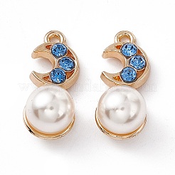 Pendenti strass in lega&nbsp;PALLOY-P287-18G-02