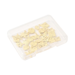 32 Stück 8 Stile Rack-Plating Messing Charms&nbsp;KK-FS0001-53