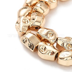 Perline di ematite non magnetici fili sintetici&nbsp;G-M095-L01-01KCG