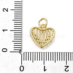 Messing Strass Anhänger&nbsp;KK-V002-03G