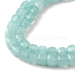 Natürliche weiße Jade perlen Stränge&nbsp;G-F797-A17-01A