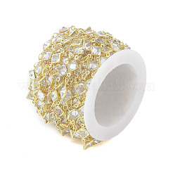 Catene in ottone con placcatura a cremagliera&nbsp;AJEW-Q150-07G-04