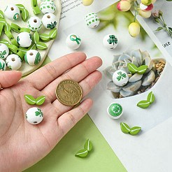 40 Stück 4 Stile zum Thema St. Patrick's Day&nbsp;WOOD-FS0001-13
