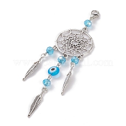Pendentifs en alliage de style tibétain&nbsp;HJEW-JM00406