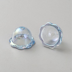 UV-Beschichtung Acryl Perlenkappen&nbsp;OACR-CJC0008-09G