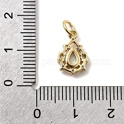 Ciondoli a goccia in opale sintetico&nbsp;X-KK-H089-04A-01