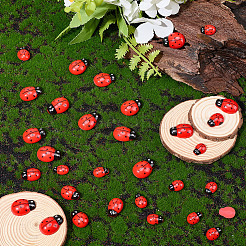 100 Stück 3 Arten undurchsichtige Harz Cabochons&nbsp;CRES-SC0003-24