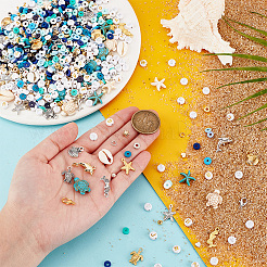 DIY-Schmuckherstellungssets im Ozean-Stil&nbsp;DIY-PH0023-80