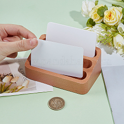 Visitenkartenständer aus Holz&nbsp;DIY-WH20007-424