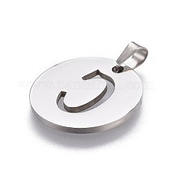 Pendentifs en acier inoxydable 201 anti-ternissement&nbsp;STAS-L221-33C