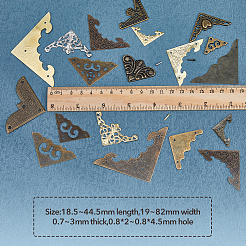 18 Stile Eisen dekorative Ecke für Holzkiste&nbsp;IFIN-FH0001-79