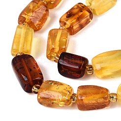 Perles d'ambre naturel brins&nbsp;G-N371-23A-01