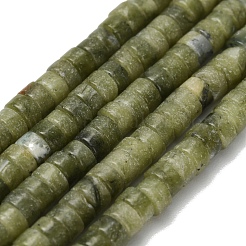 Natürliche chinesische Jadeperlenstränge aus dem Süden&nbsp;G-Z110-A02-2x4mm-01