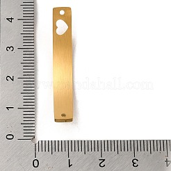 Ionenplattierung (IP) 304 Edelstahl-Anschlussanhänger&nbsp;STAS-R117-05G