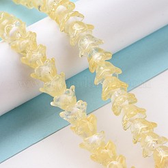 Chapelets de perles en verre transparente  &nbsp;LAMP-H061-01C-06