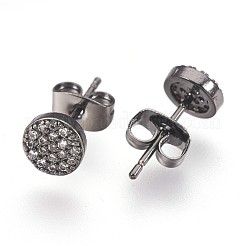 Orecchini in ottone&nbsp;EJEW-P157-01-NR