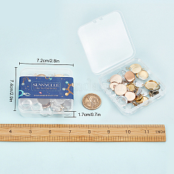 Kit de diy para hacer eslabones redondos planos&nbsp;DIY-SC0018-10