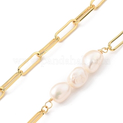 Colliers à pendentif perle baroque naturelle&nbsp;NJEW-JN03086