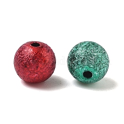 Sprühen gemalte Acrylperlen-Spitzlackiert&nbsp;X-ACRP-Q018-8mm-M