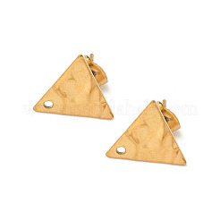Ritrovamento di orecchini a bottone in acciaio inossidabile 304&nbsp;STAS-V015-31C-G
