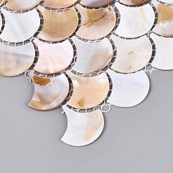 Piastrelle a mosaico in conchiglie naturali d'acqua dolce&nbsp;SHEL-Q029-03