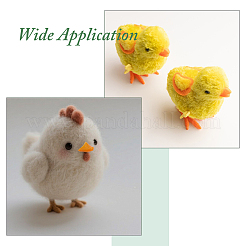 500 pièce de bouche de canard en plastique&nbsp;DIY-UN0008-53