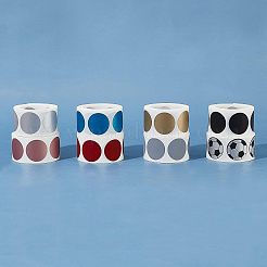Beschichteter Scratch-Off-Filmpasswortaufkleber&nbsp;DIY-WH0184-42B