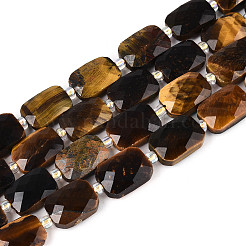 Natürlichen Tigerauge Perlen Stränge&nbsp;G-T139-79