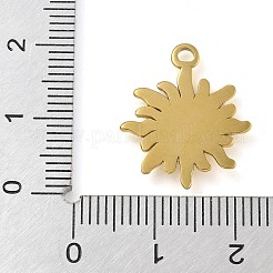 Ionenplattierung (IP) 304 Edelstahlanhänger&nbsp;STAS-B075-30G-01