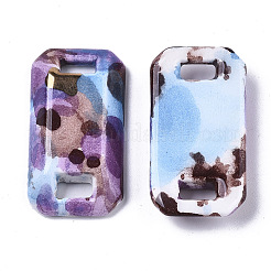Handgefertigte Verbindungsglieder aus Porzellan&nbsp;PORC-S501-034E