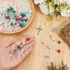 Kit per realizzare collane di rosari fai da te&nbsp;DIY-SC0031-47