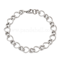 201 Edelstahl-Gliederarmbänder für Herren&nbsp;STAS-T077-11P