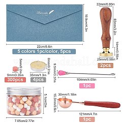 DIY Wachssiegel-Stempel-Kits&nbsp;DIY-CP0003-91C