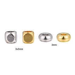 Perline distanziatrici in ottone stile 400 pz 4&nbsp;KK-ZZ0001-16