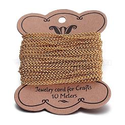 Placcatura ionica (ip) catene rolo in acciaio inossidabile 304&nbsp;CHS-P001-11G-1MM