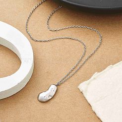 Collier pendentif en acier inoxydable 304&nbsp;LS-NJEW-K255-23P