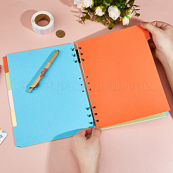 Trennblätter für Papierordner&nbsp;DIY-WH0888-883
