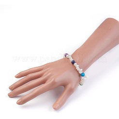 Chakra Schmuck Stretch Armbänder&nbsp;BJEW-JB03941-04